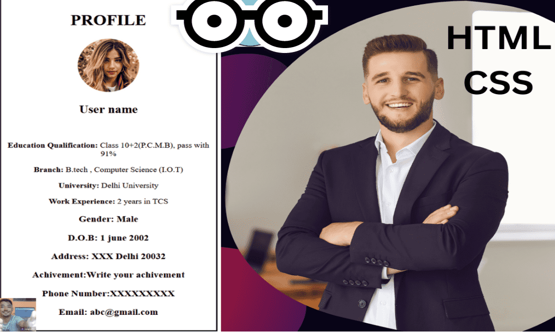 How to Create a Professional Resume with HTML and CSS | Free Code Tutorial